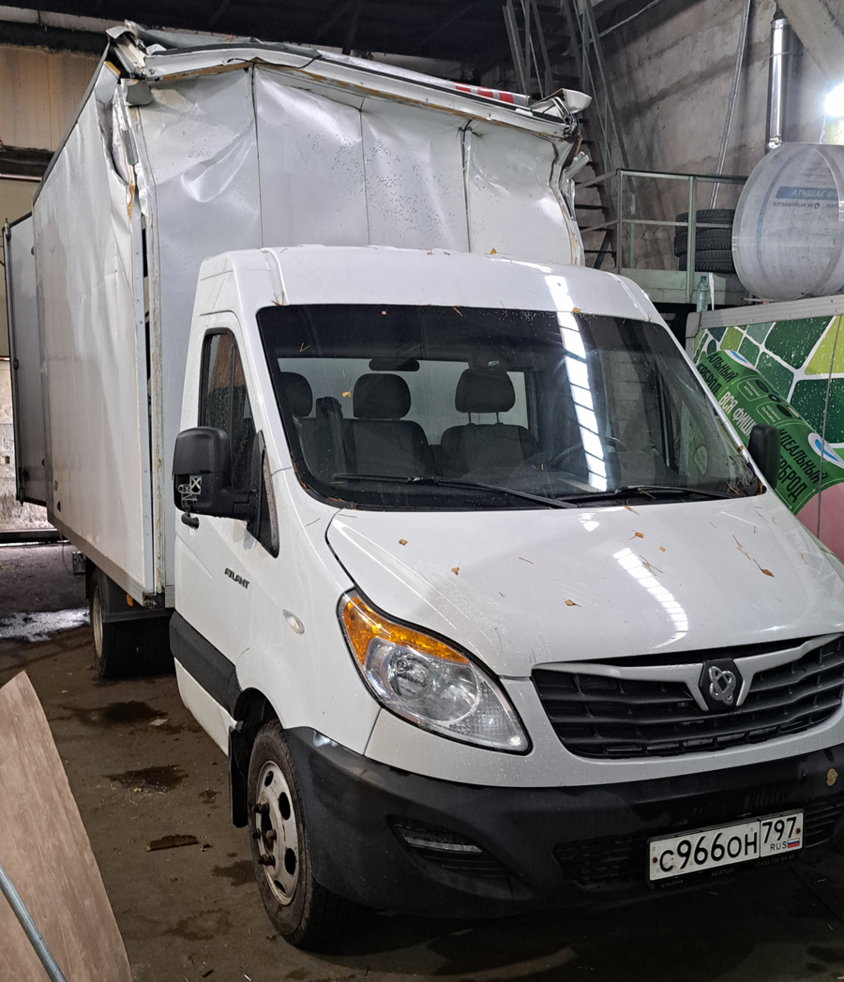 РЕМОНТ ФУРГОНА ПОСЛЕ ДТП 