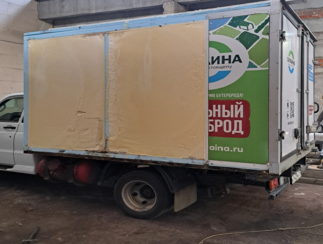 ремонт сэндвич фургона Замена сэндвич панелей изотермического фургона