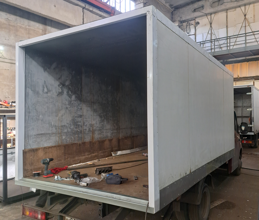 РЕМОНТ-ЗАМЕНА ПРОЕМА ВОРОТ ФУРГОНА