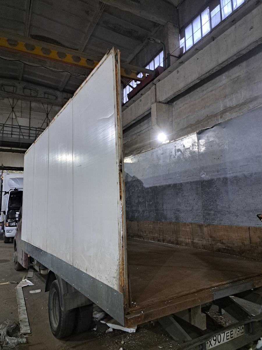 РЕМОНТ КРЫШИ ФУРГОНА 